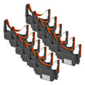Compatible Epson ERC-30BR POS Ribbon, Black/Red, 12 Cartridge Value Pack