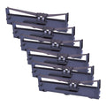 Compatible Epson S015337 Printer Ribbon, Black, 5 Million Characters, 6 Pack Value Pack