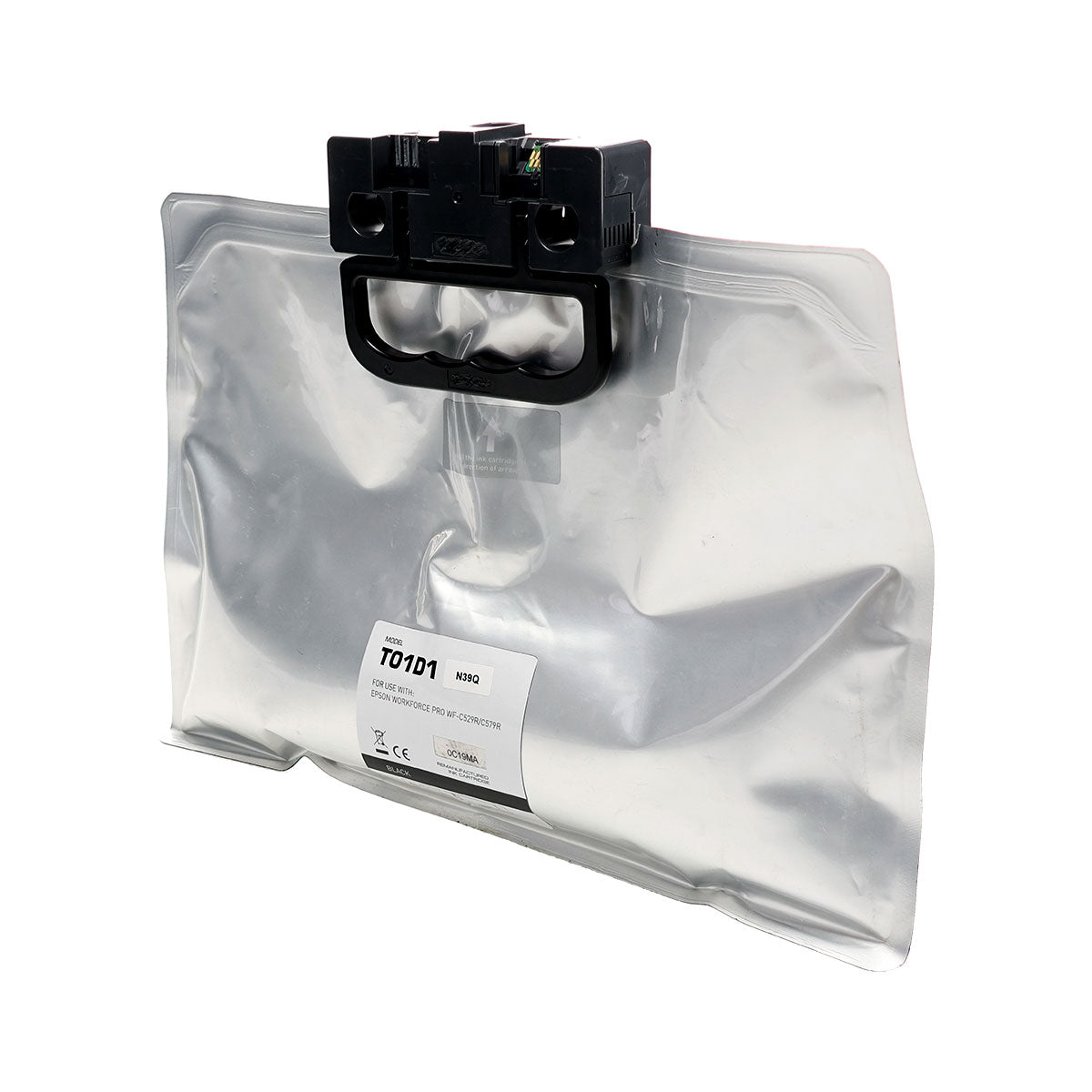 Remanufactured Epson T01D120 (T01D) Ink Pack, Black, 50K Extra High Yield