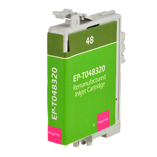 Remanufactured Epson 48 (T048320) InkJet Cartridge, Magenta, 430 Yield