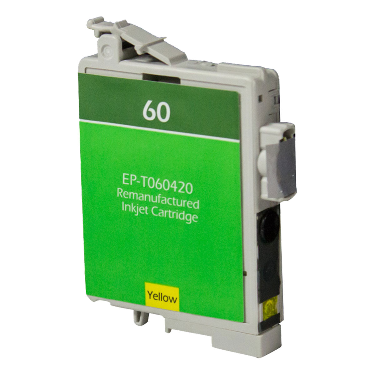 Remanufactured Epson 60 (T060420) InkJet Cartridge, Yellow, 600 Yield