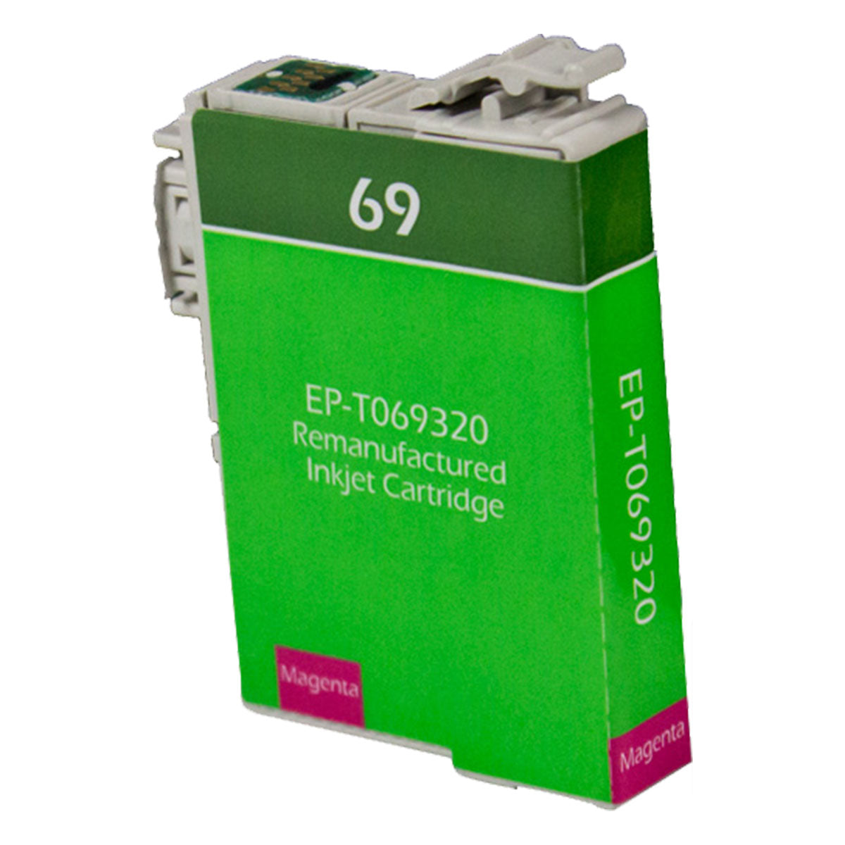 Remanufactured Epson 69 (T069320) InkJet Cartridge, Magenta, 350 Yield