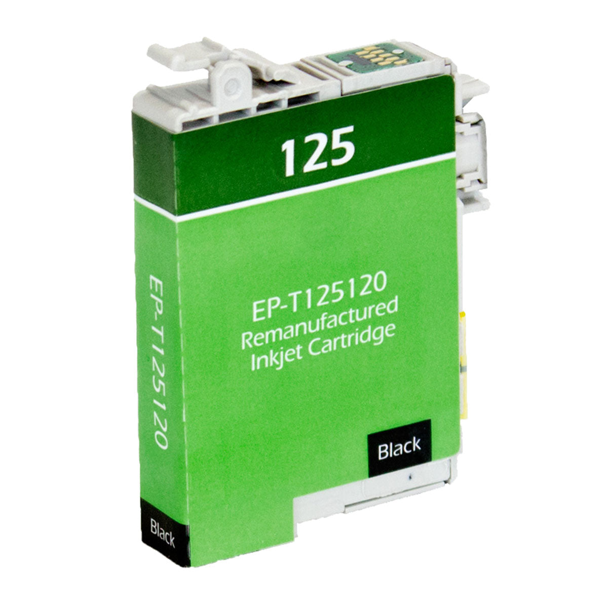 Remanufactured Epson 125 (T125120) InkJet Cartridge, Black, 385 Yield