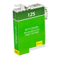 Remanufactured Epson 125 (T125420) InkJet Cartridge, Yellow, 385 Yield