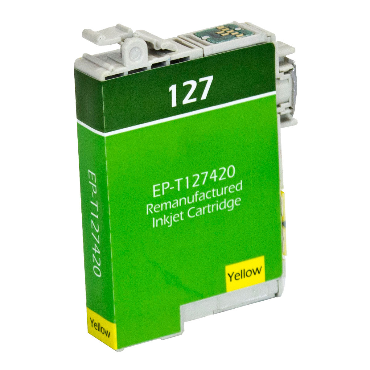 Remanufactured Epson 127 (T127420) InkJet Cartridge, Yellow, 775 Extra High Yield