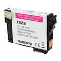 Remanufactured Epson 222 (T222320) Inkjet Cartridge, Magenta, 185 Yield, 185 Yield