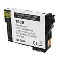 Remanufactured Epson 232 (T232120) Inkjet Cartridge, Black, 150 Yield, 150 Yield
