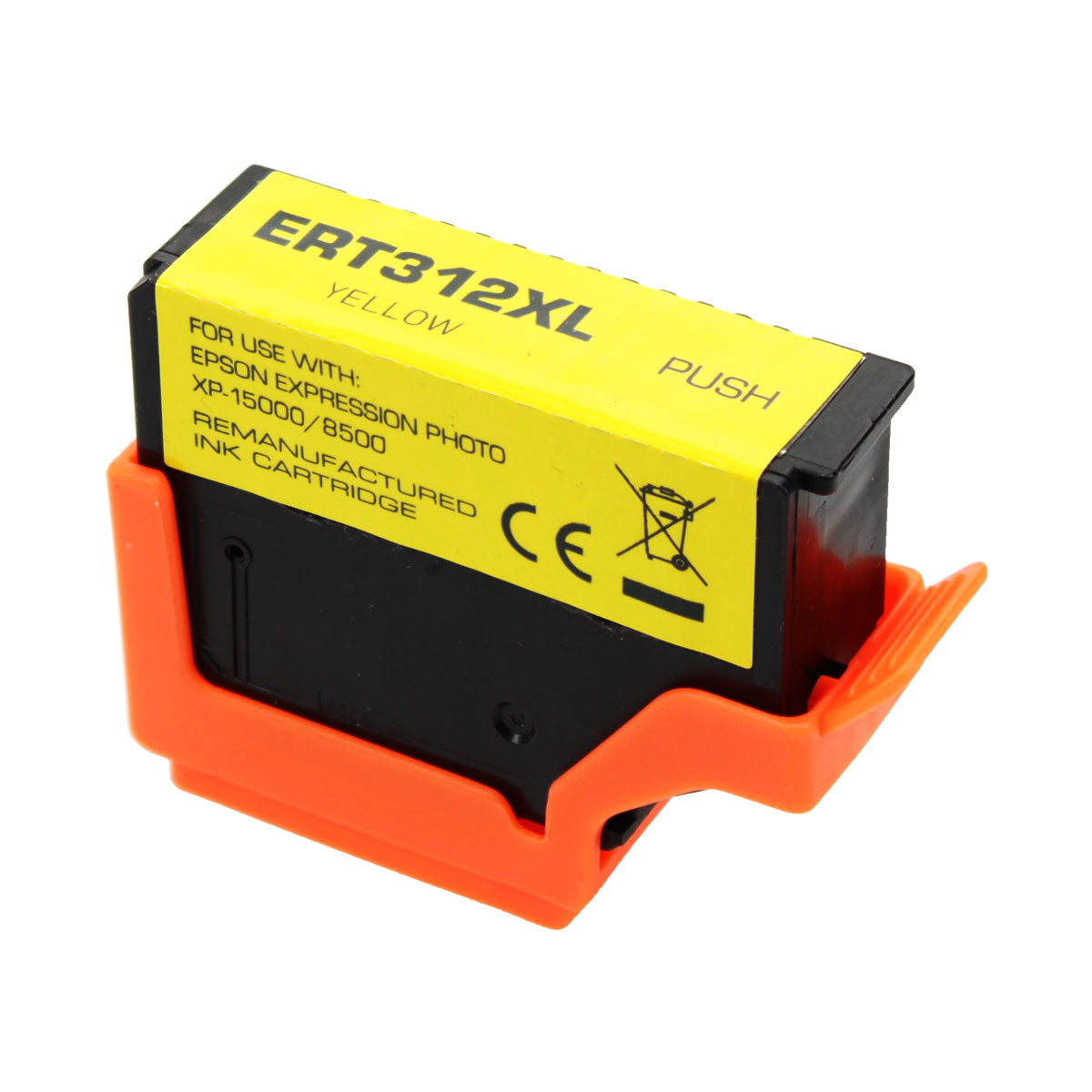 Remanufactured Epson 312XL (T312XL420) InkJet Cartridge, Photo Yellow, 500 High Yield