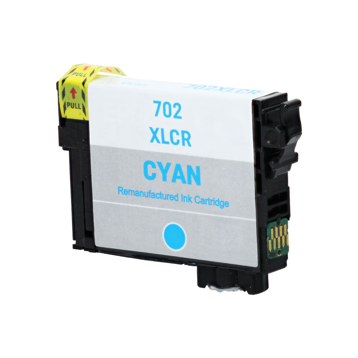 Remanufactured Epson 702XL (T702XL220) InkJet Cartridge, Cyan, 950 Ultra High Yield