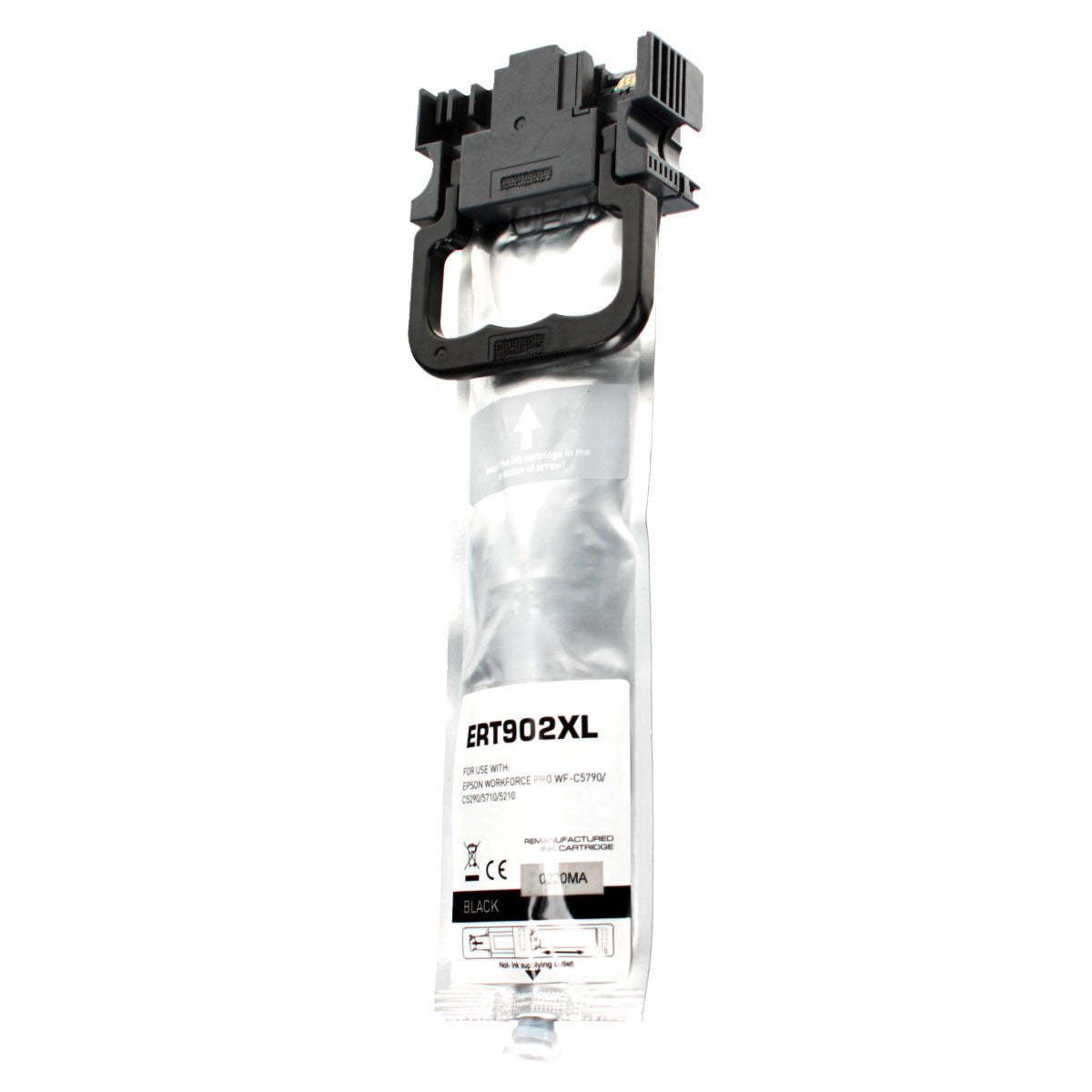Remanufactured Epson  T902XL120 Ink Cartridge, Black, 5K High Yield