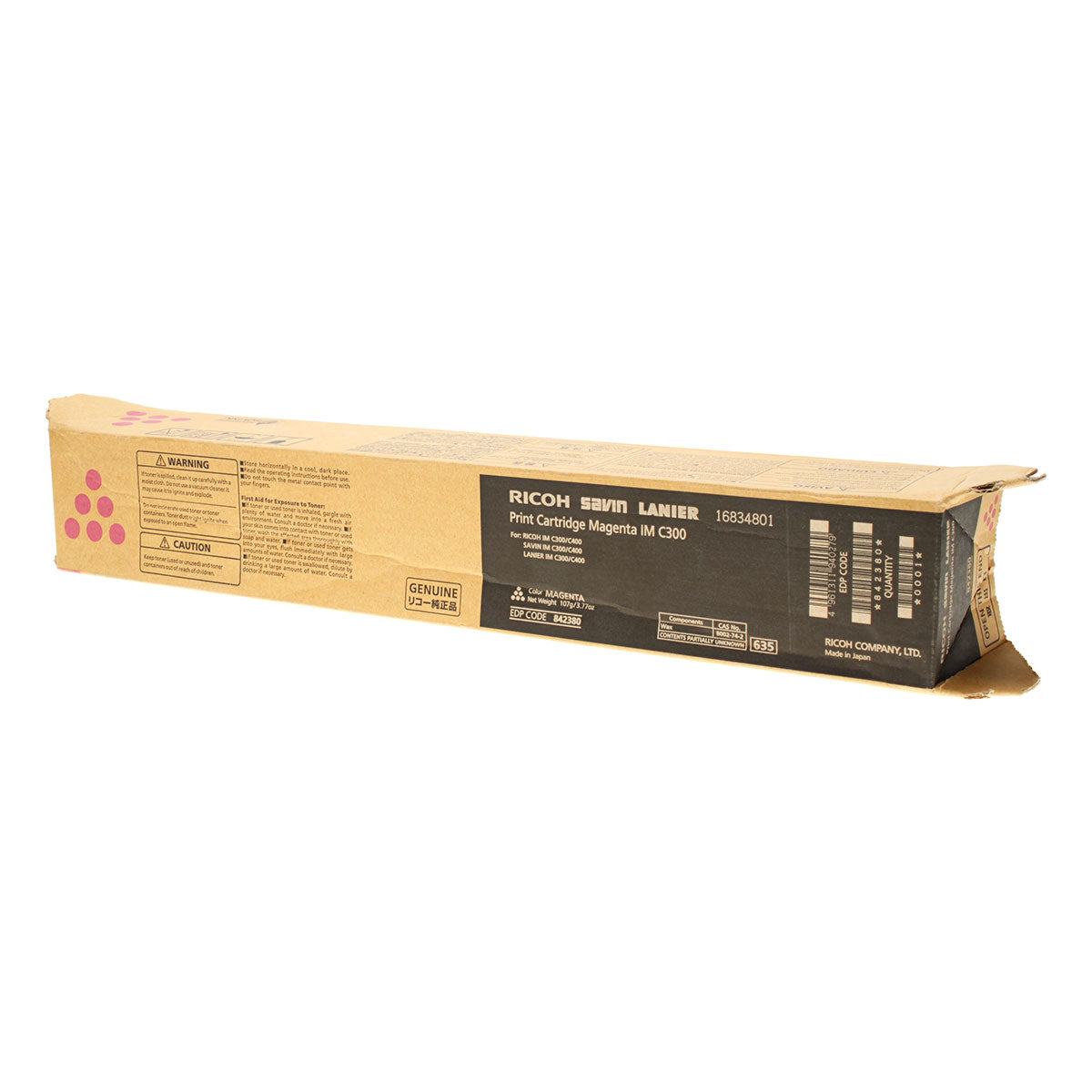 OEM Ricoh  (842380) Toner Cartridge, Magenta, 6K Yield