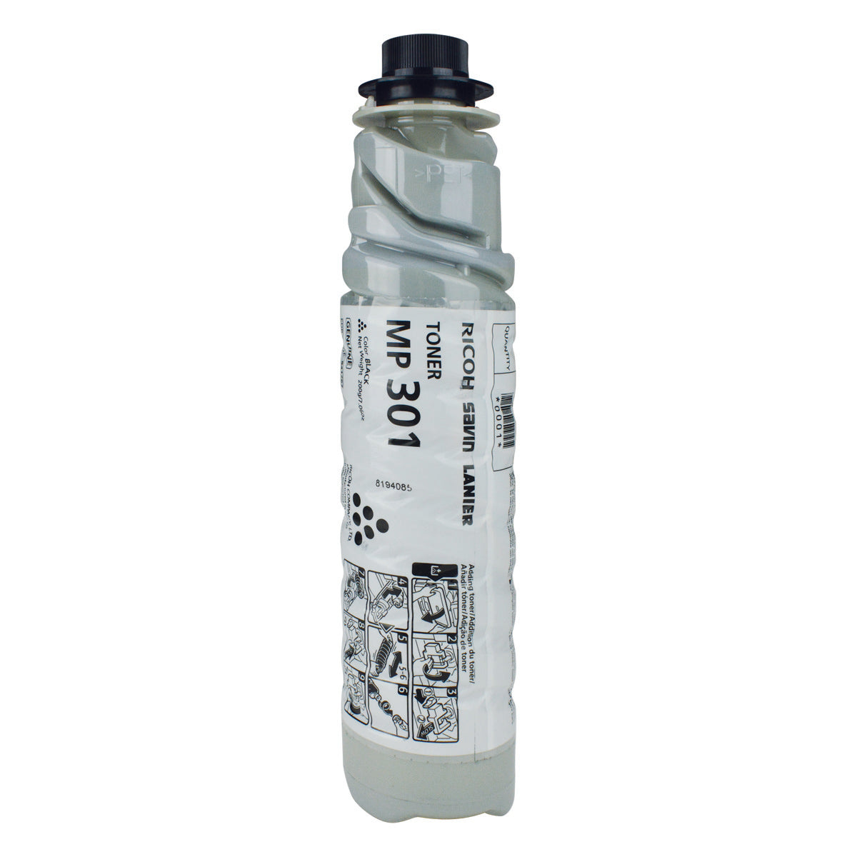 OEM Ricoh  (841767) Toner Cartridge, Black, 8K Yield