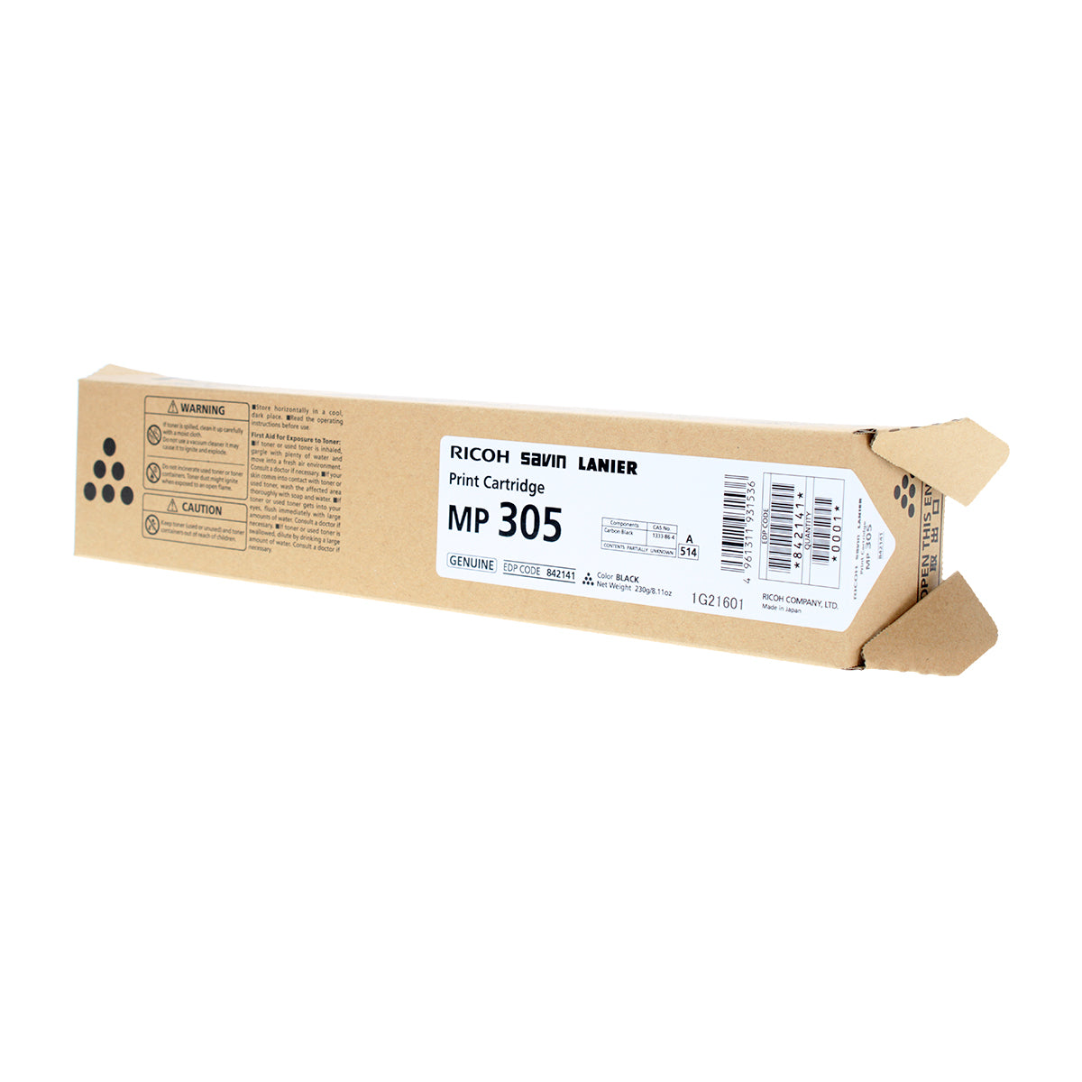 OEM Ricoh  (842141) Toner Cartridge, Black, 9K Yield