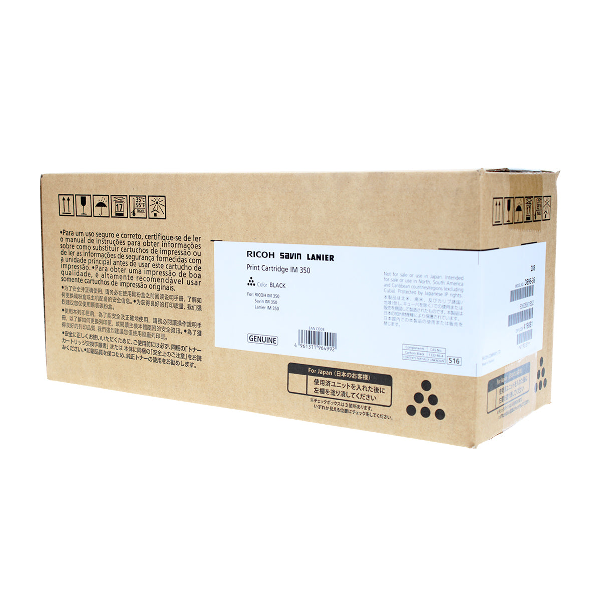 OEM Ricoh  (419081) Toner Cartridge, Black, 14K Yield