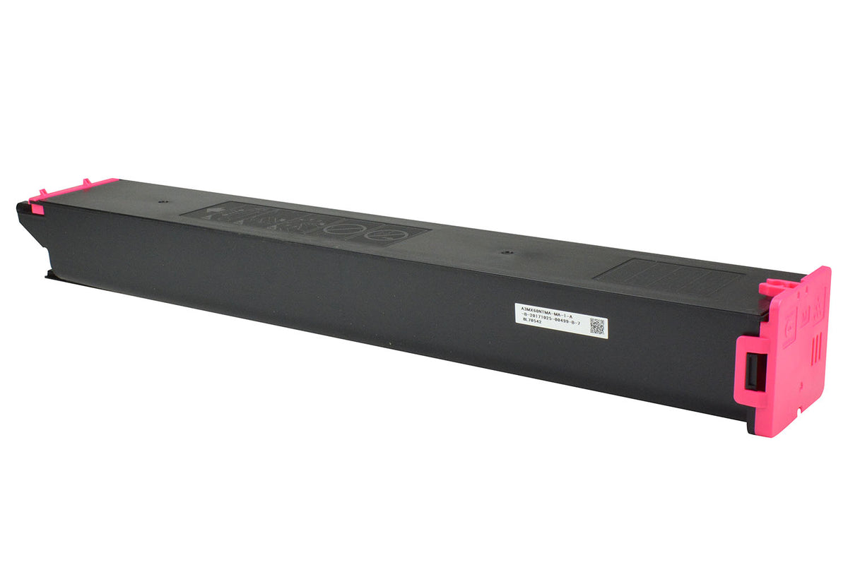 OEM Sharp MX-60NTMA Toner Cartridge, Magenta, 24K Yield