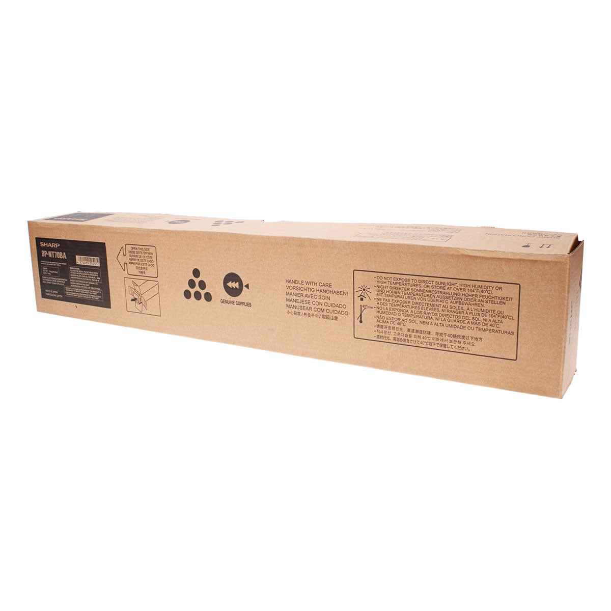 OEM Sharp  (BP-NT70BA) Toner Cartridge, Black, 40K Yield