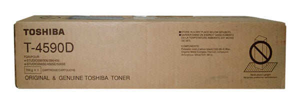OEM Toshiba T-4590 (T4590) Toner Cartridge, Black, 36K Yield