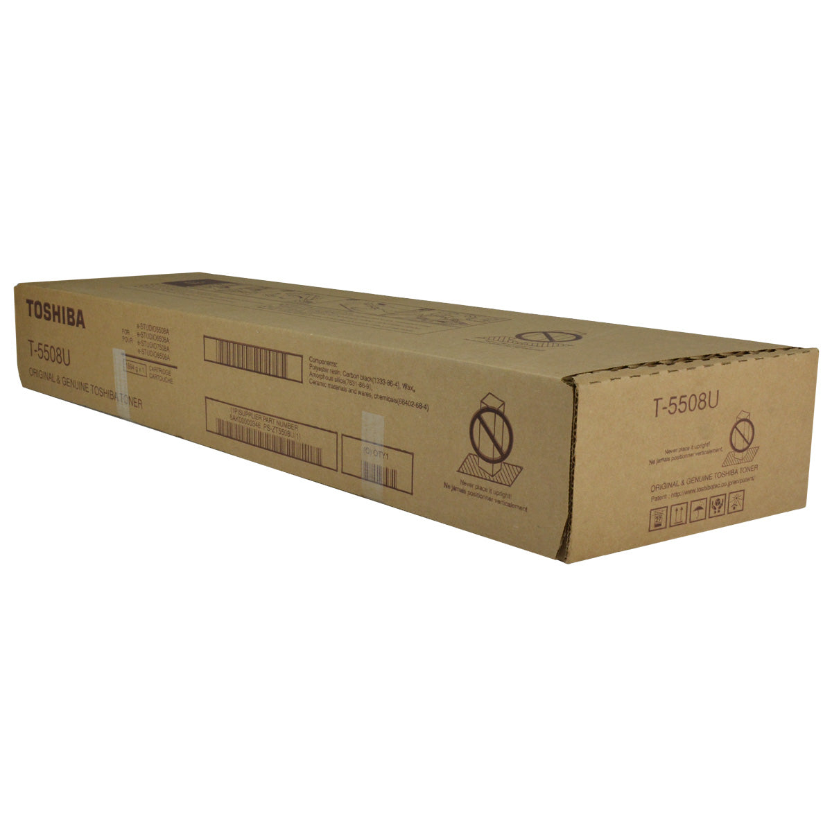 OEM Toshiba T-5508U (T5508U) Toner Cartridge, Black, 106.6K Yield