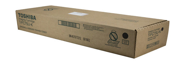 OEM Toshiba T-FC75U-K (TFC75UK) Toner Cartridge, Black, 77.4K Yield