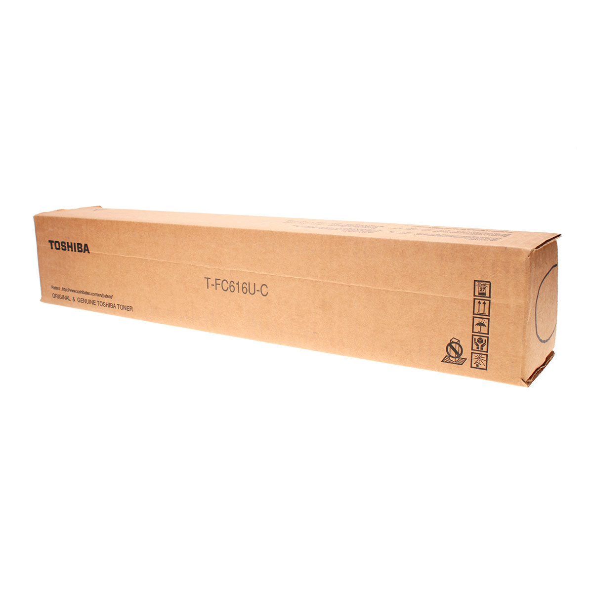 OEM Toshiba T-FC616U-C (TFC616UC) Toner Cartridge, Cyan, 39.2K Yield