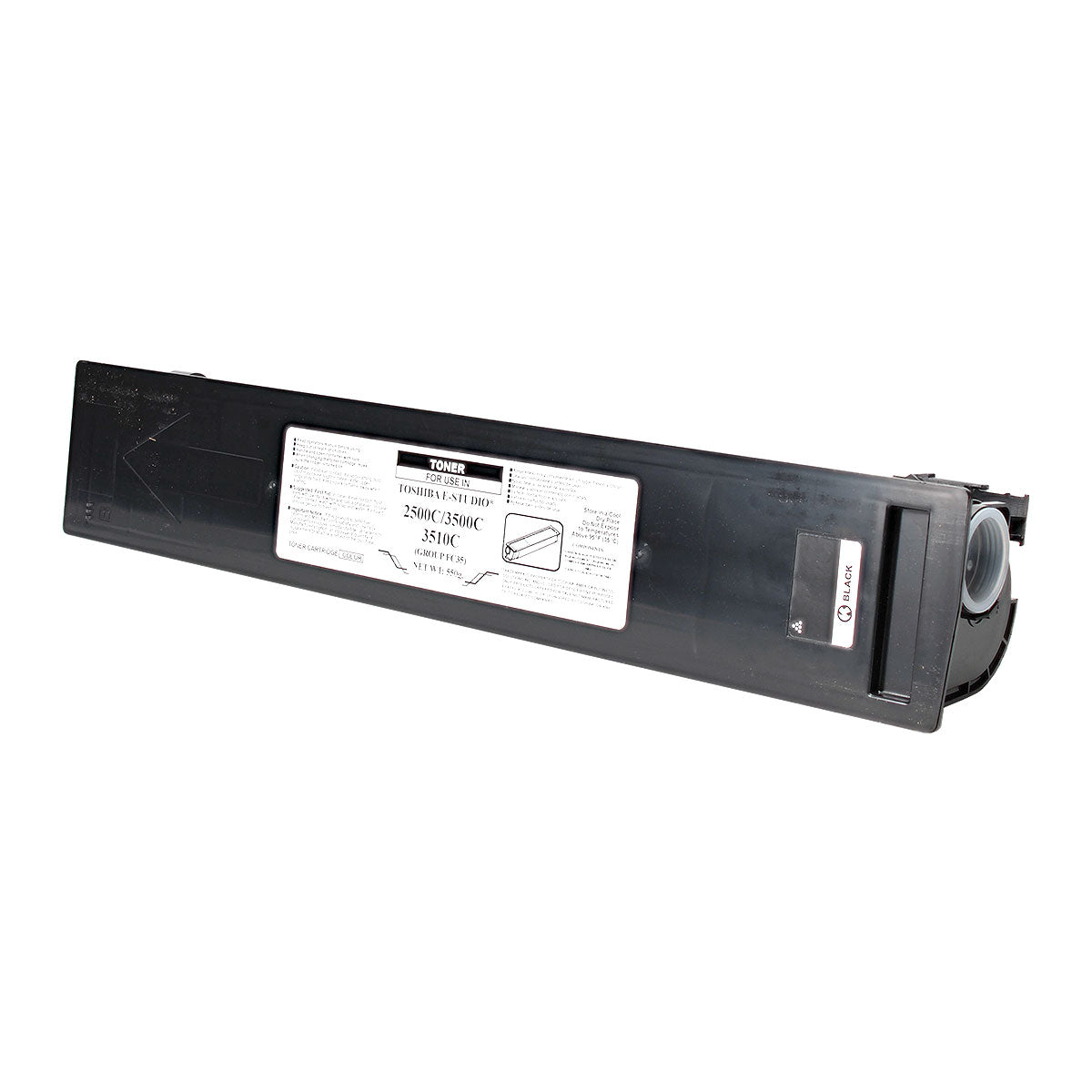 Compatible Toshiba e-STUDIO 2500 3500 3510 (T-FC35-K) Toner Cartridge, Black, 24K Yield, TAA Compliant, Made in USA