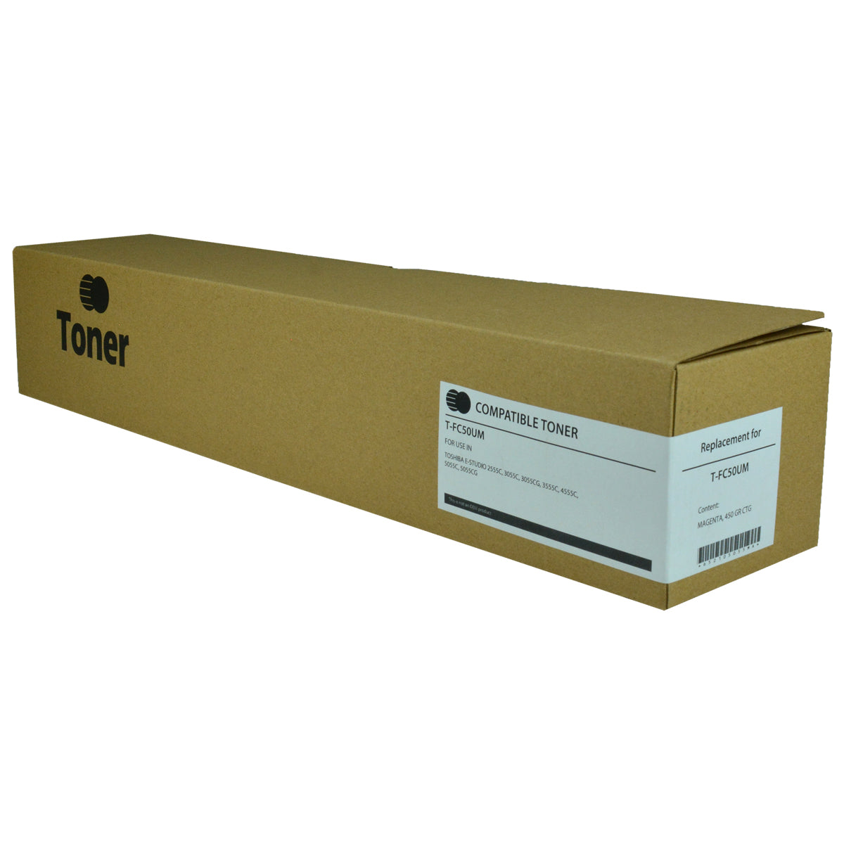Compatible Toshiba e-STUDIO 2555 3055 4555 5055 (T-FC50U-M) Toner Cartridge, Magenta, 28K Yield