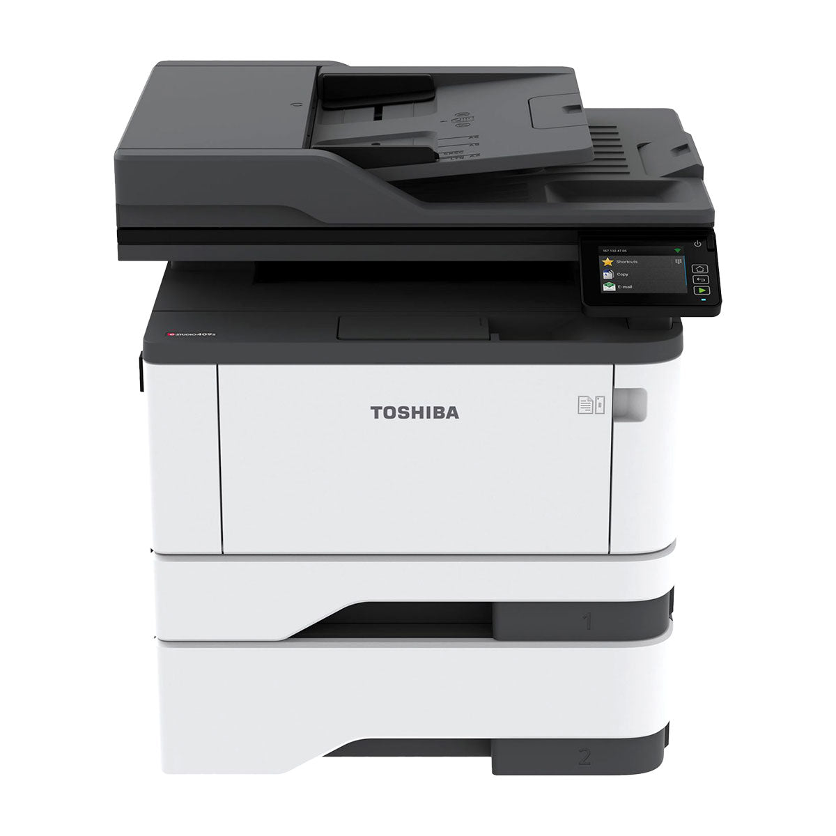 OEM Toshiba e-STUDIO 409AS (ESTUDIO409S) MFP, 42 ppm Monochrome, Print, Copy, Scan, Fax, With 3K Starter Toner
