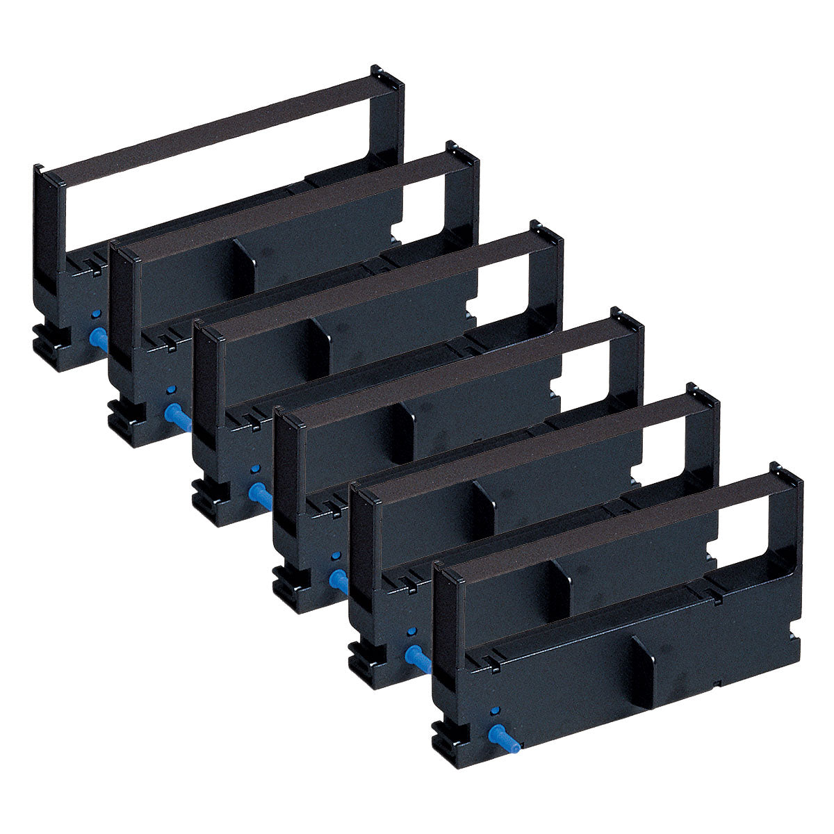 Compatible TEC TEC1650 POS Ribbon, Purple, 6 Pack Value Pack