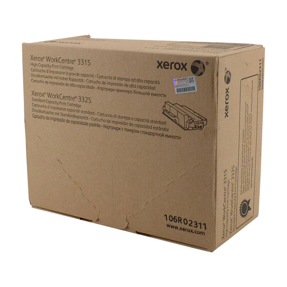 OEM Xerox 106R02311 (106R2311) Toner Cartridge, Black, 5K Yield
