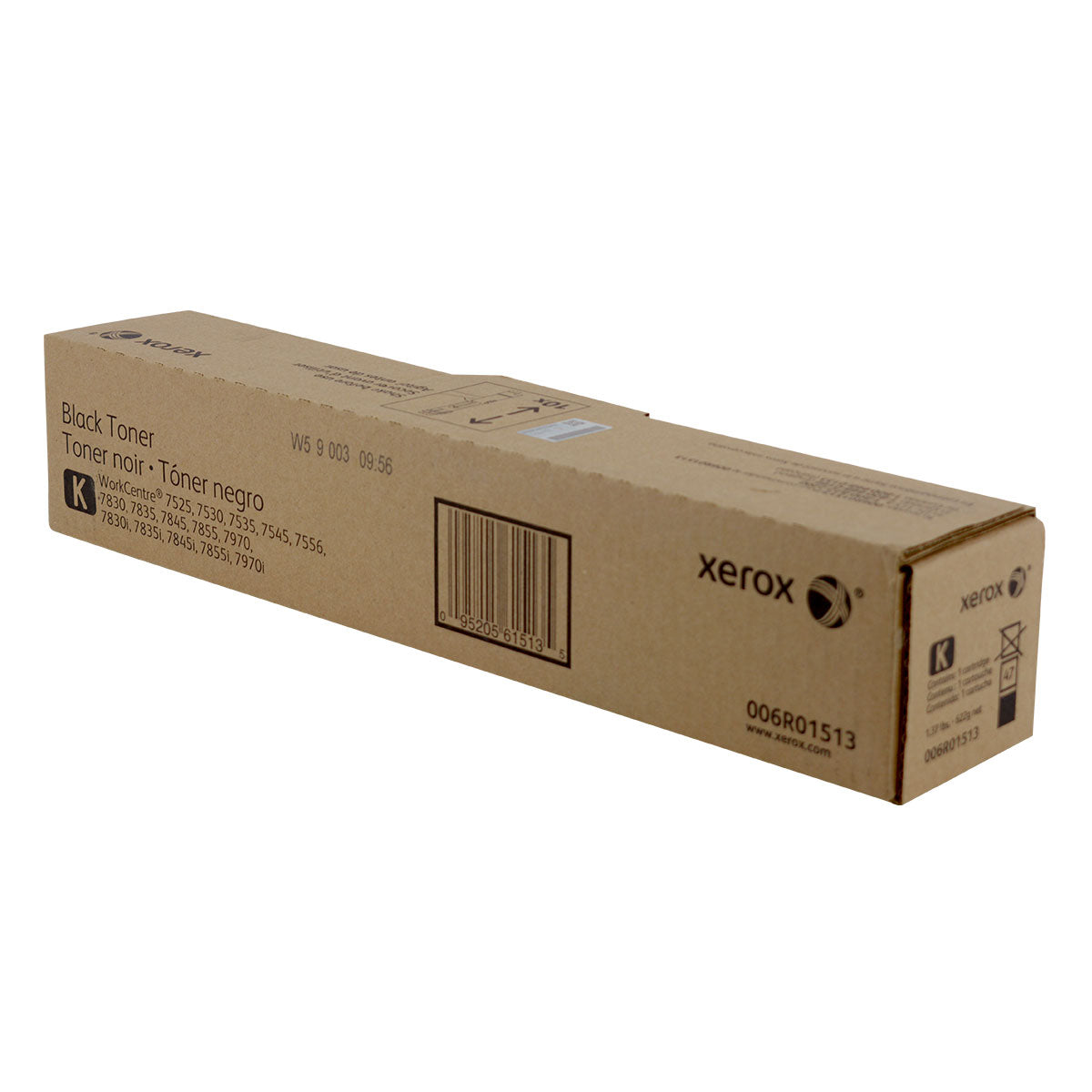 OEM Xerox 6R01513 (6R1513) Toner Cartridge, Black, 26K Yield