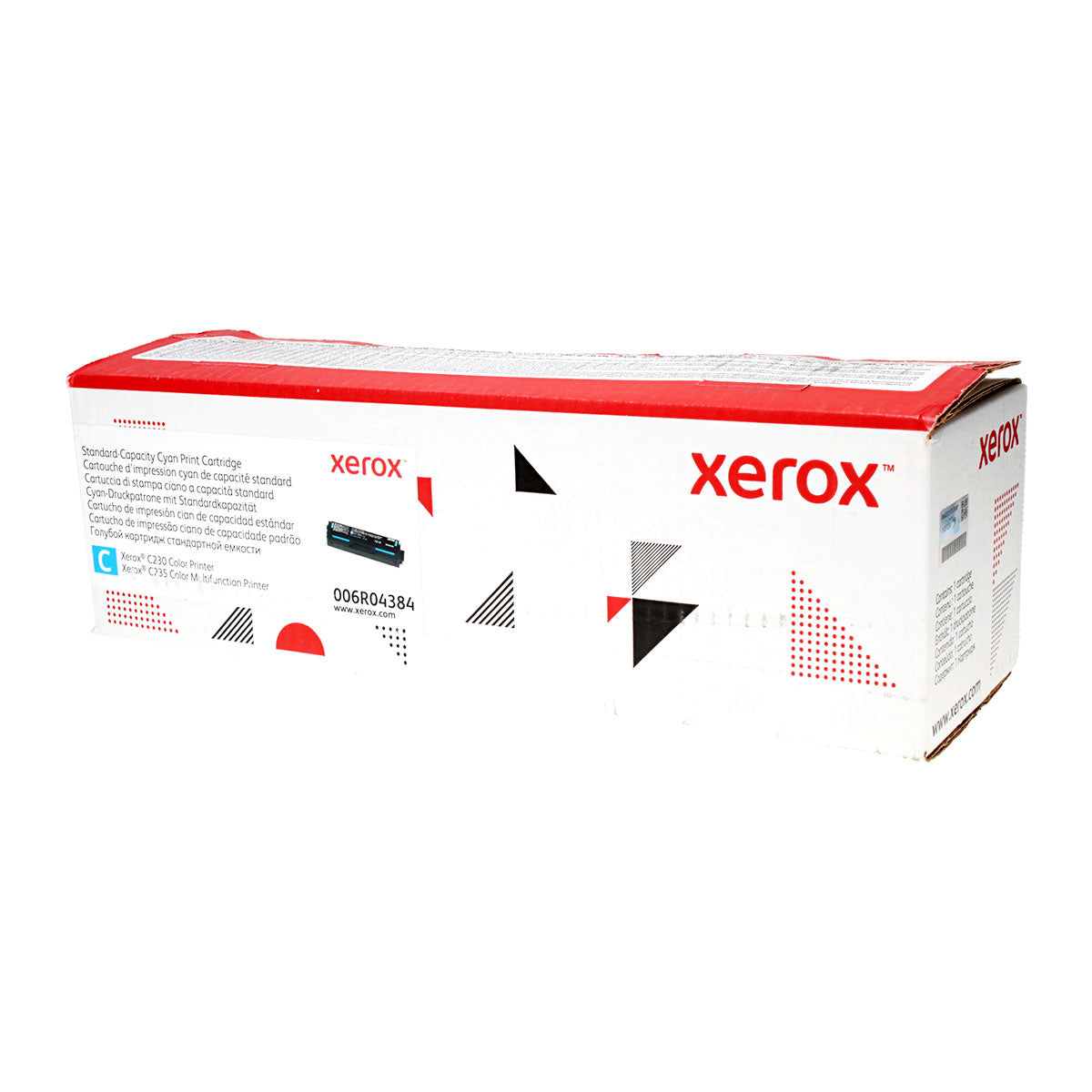 OEM Xerox 6R04384 (6R4384) Toner Cartridge, Cyan, 1.5K Yield