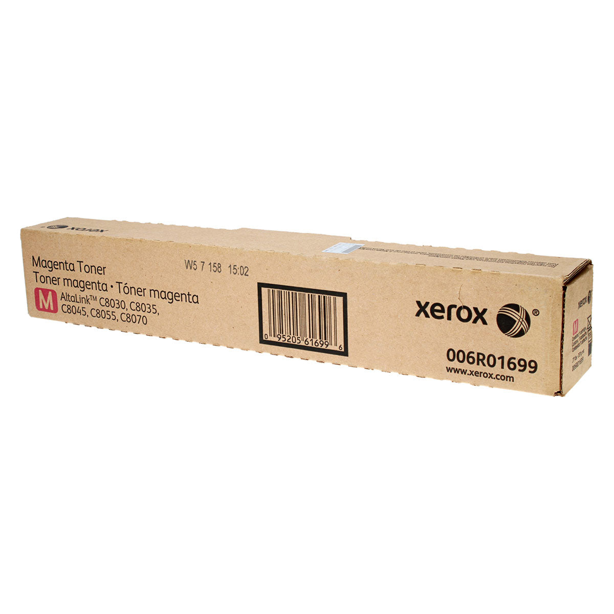 OEM Xerox 6R01699 (6R1699) Toner Cartridge, Magenta, 15K Yield