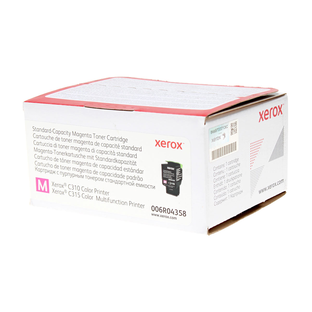 OEM Xerox  (6R04358) Toner Cartridge, Magenta, 2K Yield