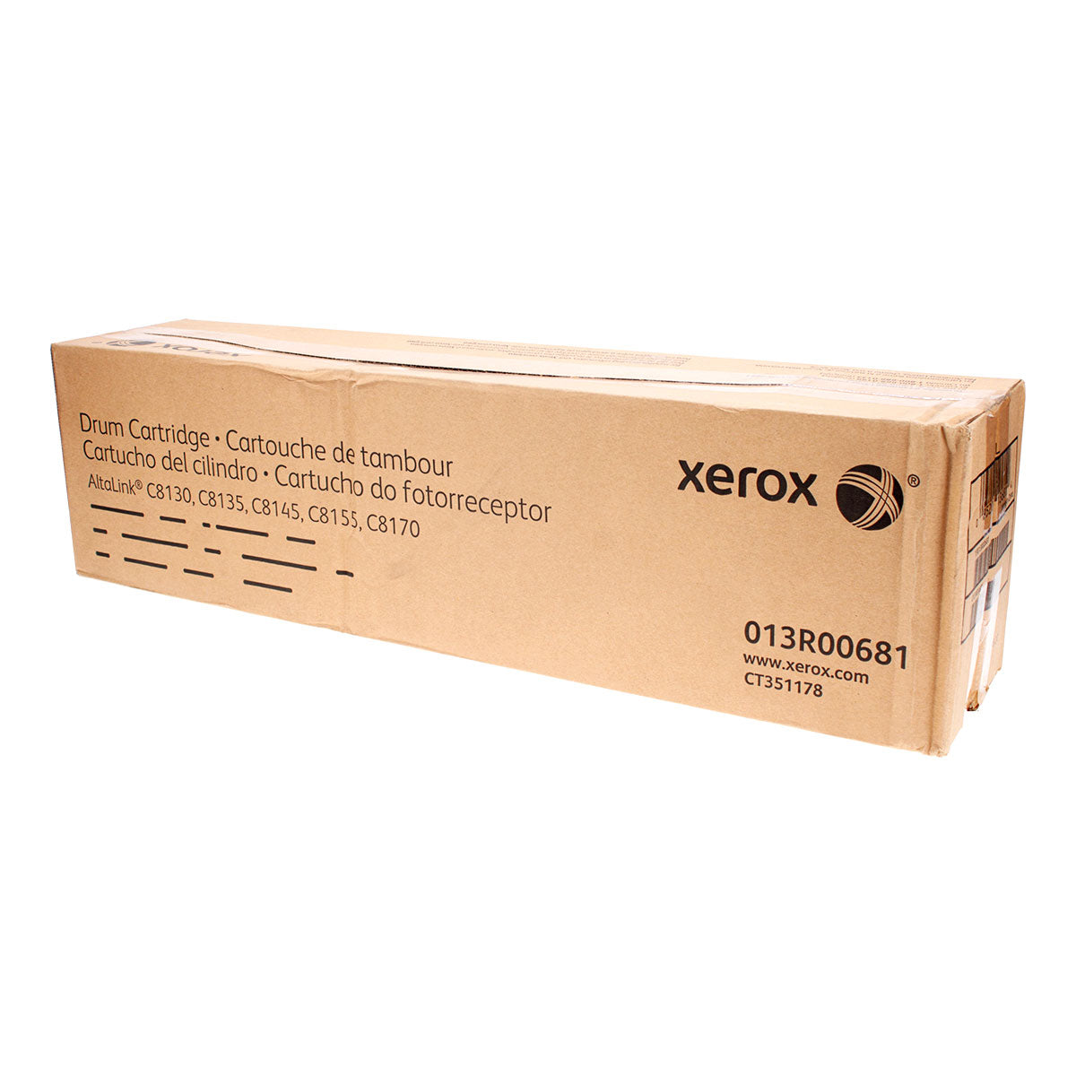 OEM Xerox  (13R00681) Drum Cartridge, Black, 180K Yield