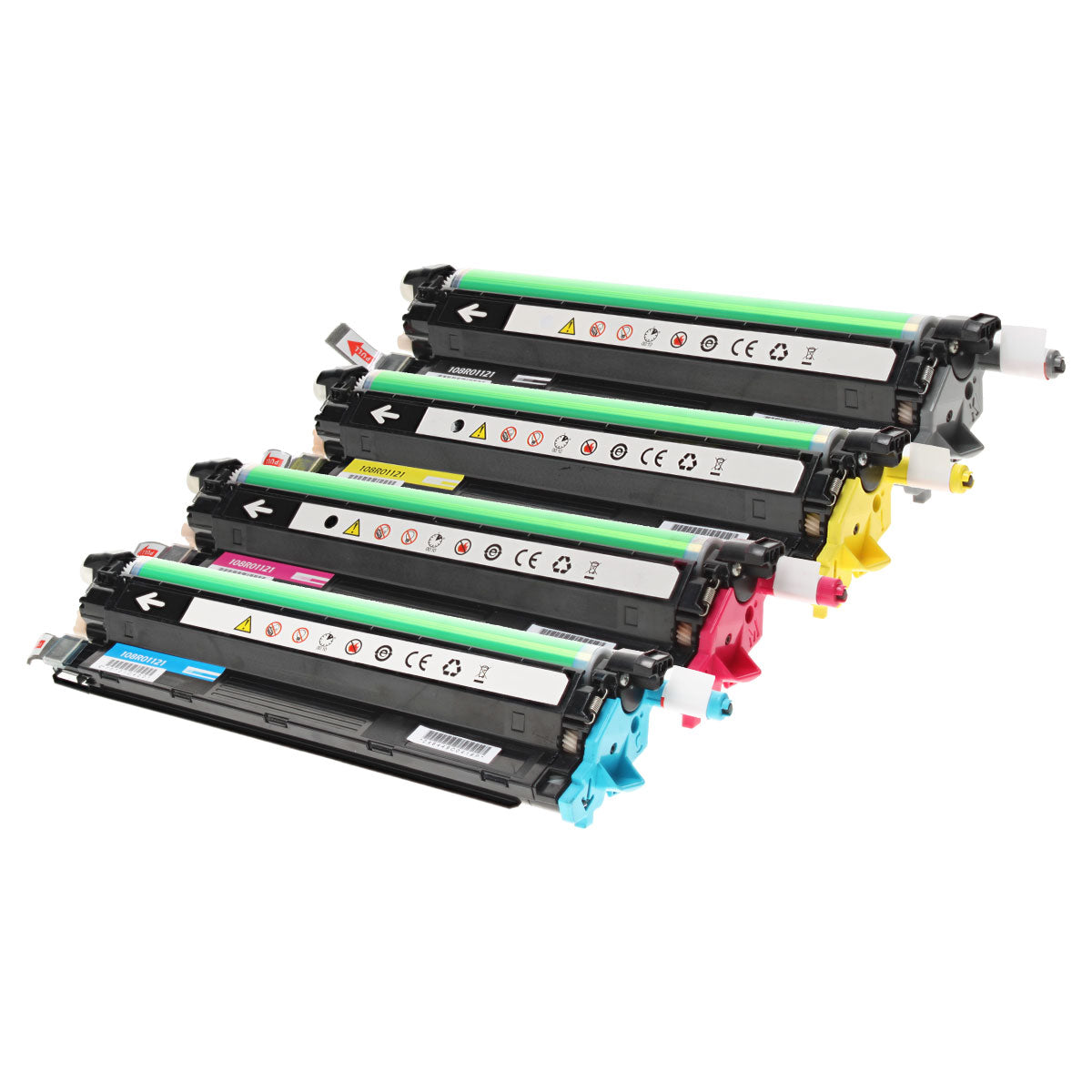 Remanufactured Xerox 108R01121 (VersaLink C400 C405) Drum Unit, Black, 60K Yield, Color, 60K Yield, 4 Cartridge Value Pack