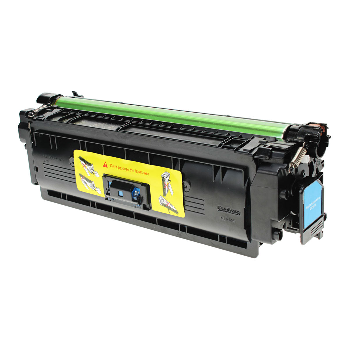 Reman HP 508X (CF361X) Toner Cartridge, Cyan, 9.5K High Yield