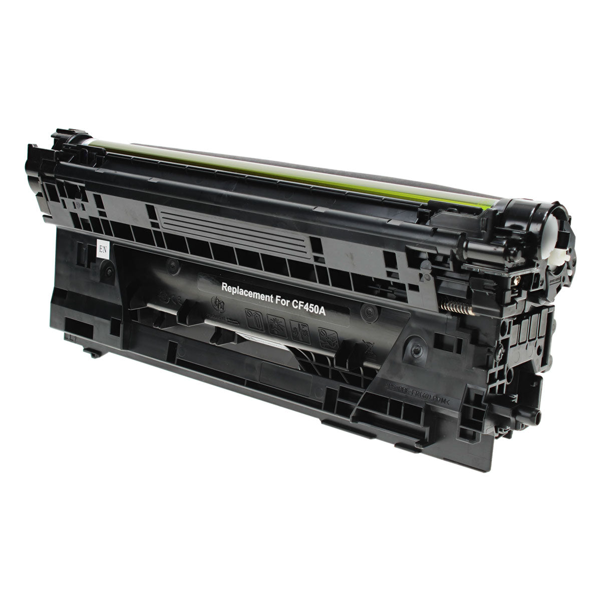 Reman HP 655A (CF450A) Toner Cartridge, Black, 12.5K Yield