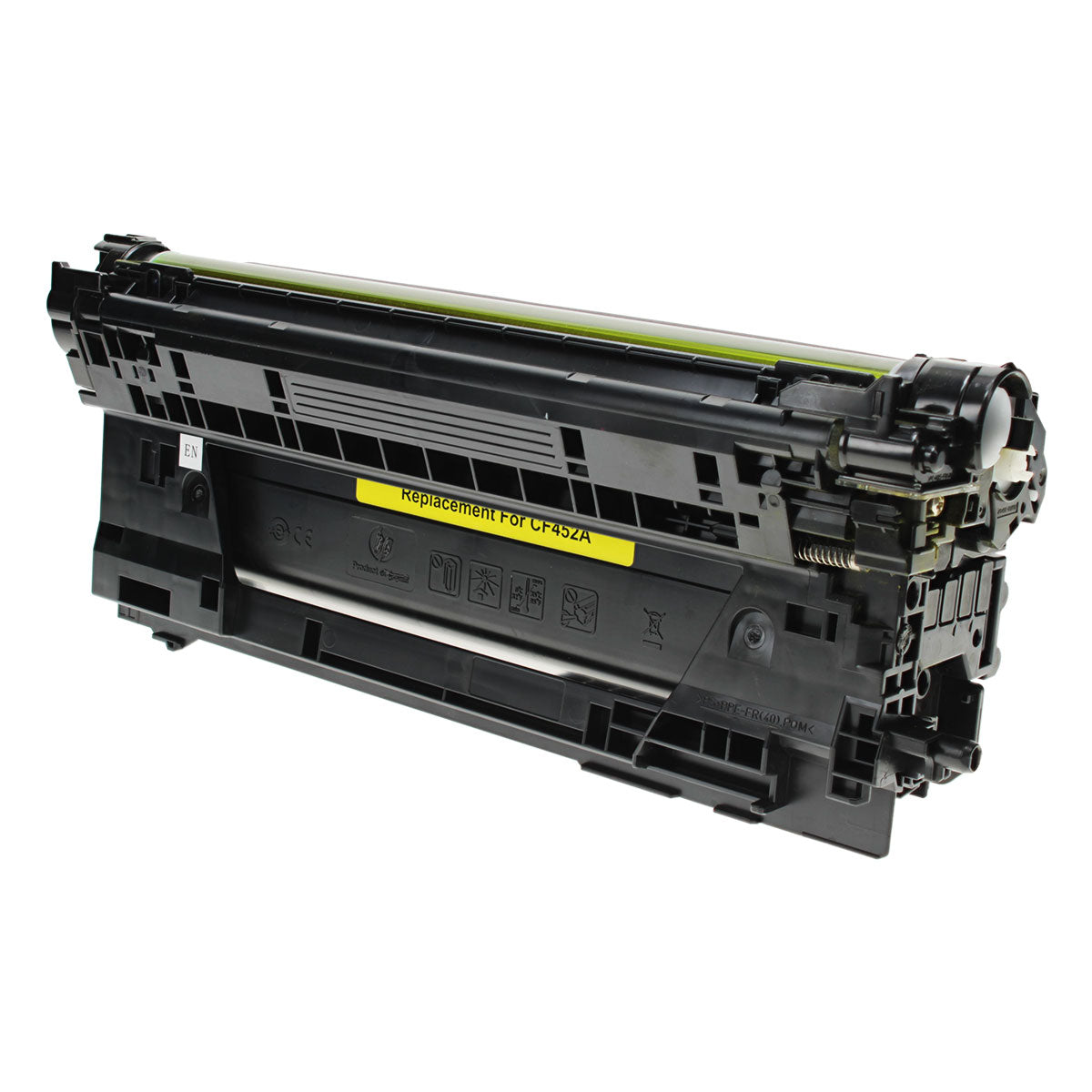 Reman HP 655A (CF452A) Toner Cartridge, Yellow, 10.5K Yield
