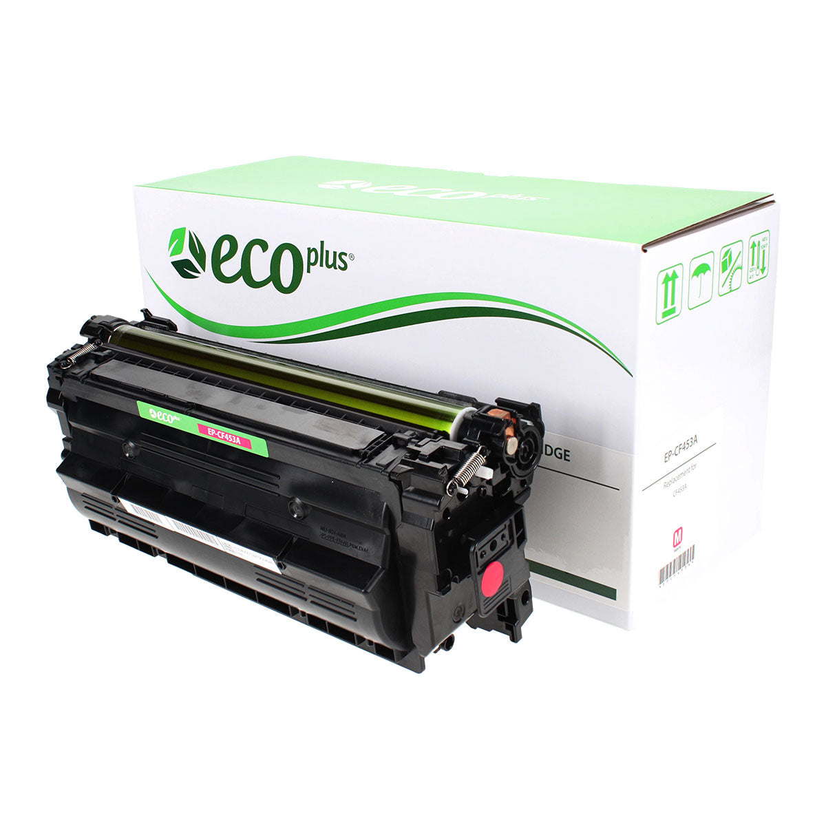 Reman HP 655A (CF453A) Toner Cartridge, Magenta, 10.5K Yield