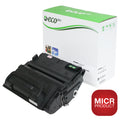 EcoPlus HP 38A (Q1338A) MICR Toner Cartridge, Black, 12K Yield, Made in USA
